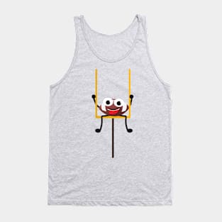 Cute Smiling Football ball Tank Top